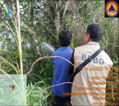 Perkembangan Situasi dan Penanganan Bencana di Tanah Air Tanggal 17 Juli 2025